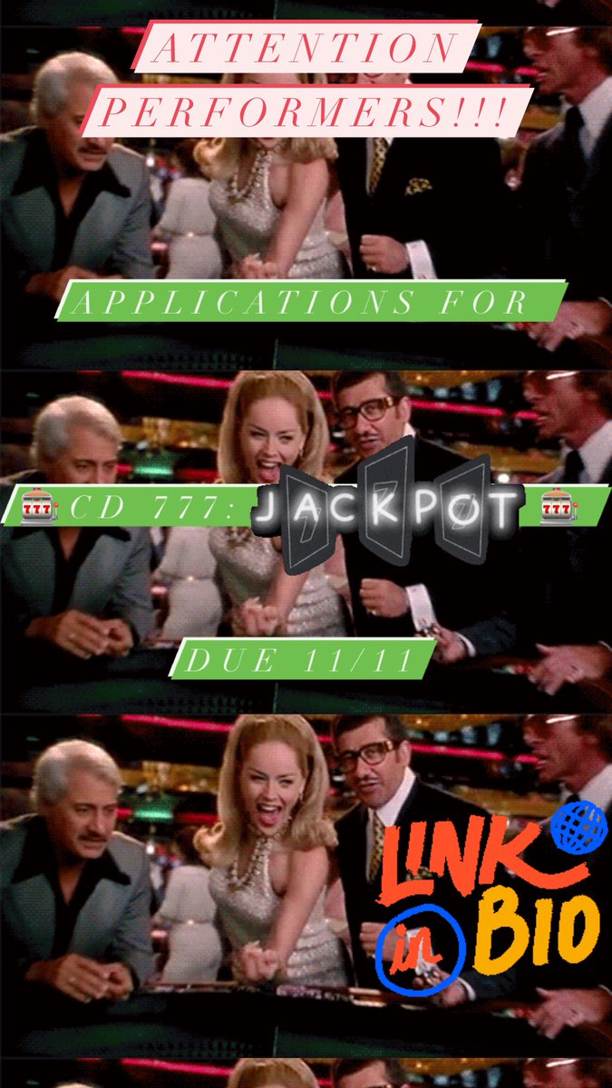 Calling all #drag and #burlesque performers! 
🎰Are you feelin lucky?!🎰
Apply to be featured on CD 777.