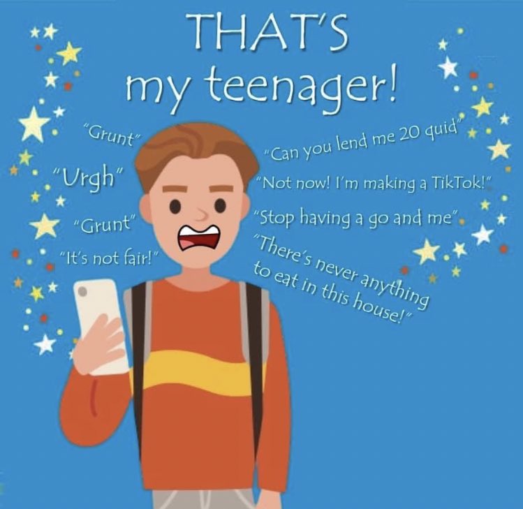 ClareCampbell7's tweet photo. That’s not my teenager... https://t.co/QkOM86rTo9