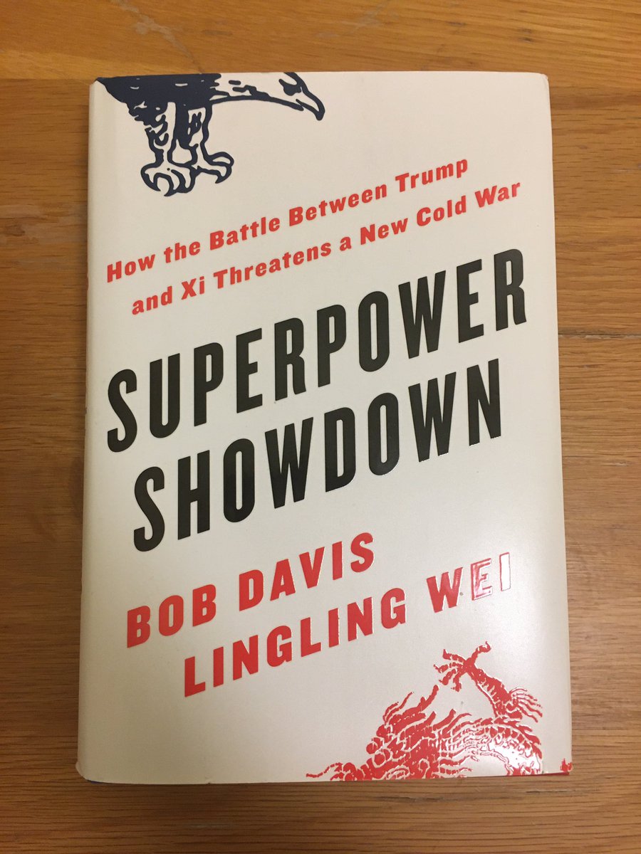 PolBooksToday's tweet photo. So, Trump is on the way out. “Superpower Showdown” by @bobdavis187 and Lingling Wei will help you better understand what has happened over the last four years. I did an interview with @Lingling_Wei about the book in August, which you can watch here: https://t.co/ziD2Mmf6HX https://t.co/gB0WqmO2IP
