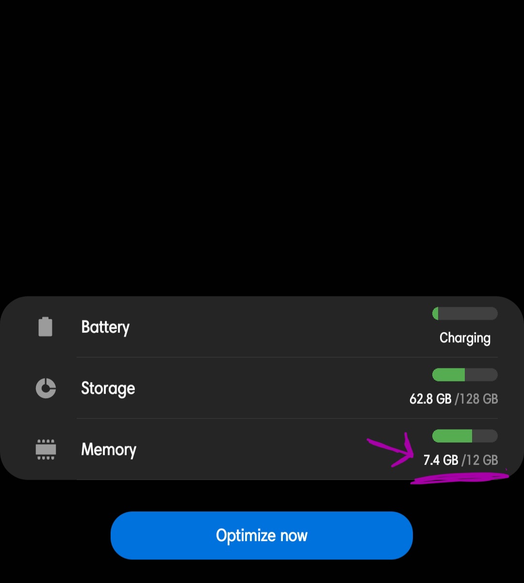 Bellcrayyy's tweet photo. Using 7.4gb of RAM on the Note 20 Ultra took quite a bit of effort. I've never seen myself use more than 6.5gb of RAM on any phone (not that I've seen anyways) I was simultaneously moving 11.5gb of videos and 6.5gb of pics from internal storage to my "SAMSUNG EVO Plus" SD Card. https://t.co/8kflcVE4NQ