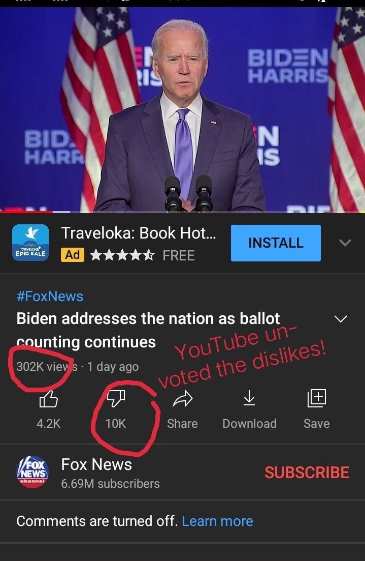 Gates4Messiah's tweet photo. @WhiteHotVeritas @RealSheilaZ And YouTube proves their fraud themselves!
#USAElectionResults2020 
#USAelectionobserverSOS https://t.co/OP1GMIbJY4