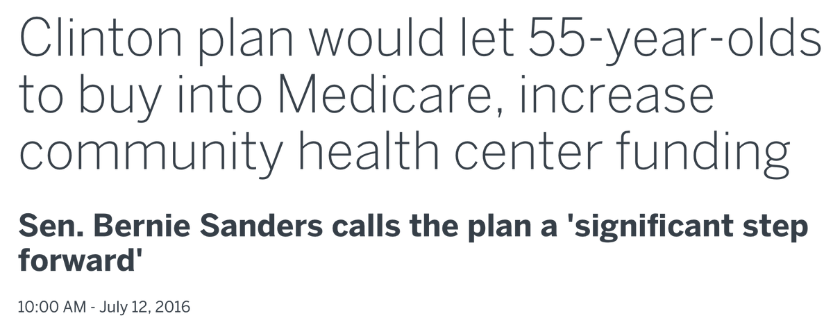 briebriejoy's tweet photo. Offering less than what Hillary offered 4 years ago is quite the flex. https://t.co/8ivkbIFmoC