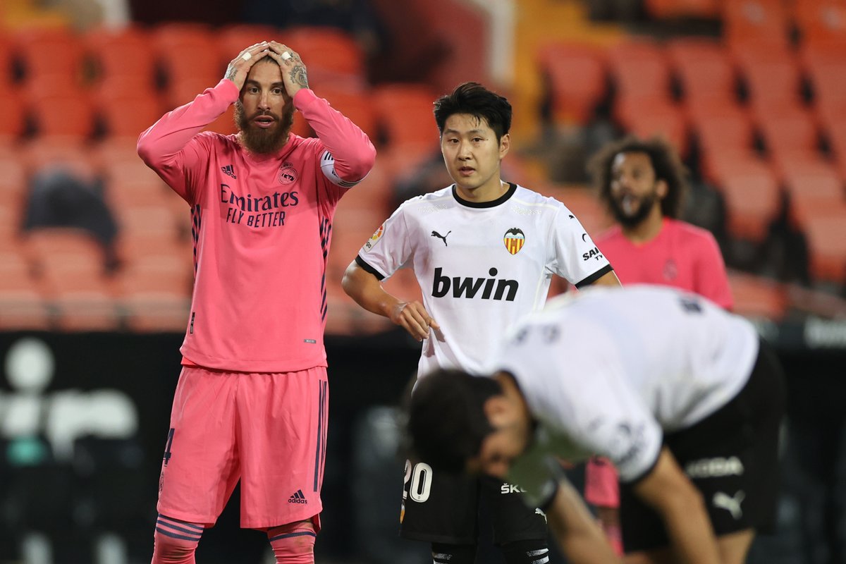 goal's tweet photo. Real Madrid's defenders today:
🤦‍♂️ Vazquez conceded a penalty
🤦‍♂️ Varane scored an own goal
🤦‍♂️ Marcelo conceded a penalty
🤦‍♂️ Ramos conceded a penalty https://t.co/M6xZdhO5W2