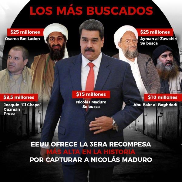 jguaido's tweet photo. El dictador está como desesperado.

Sabe bien cómo el mundo democrático actúa con el terrorismo y el narcotráfico

Venezuela sigue en su lucha por libertad y lograr restablecer la democracia

Además suma a su lista delitos de lesa humanidad, señalados por ONU e incluso CPI https://t.co/dpmkE9RnD0