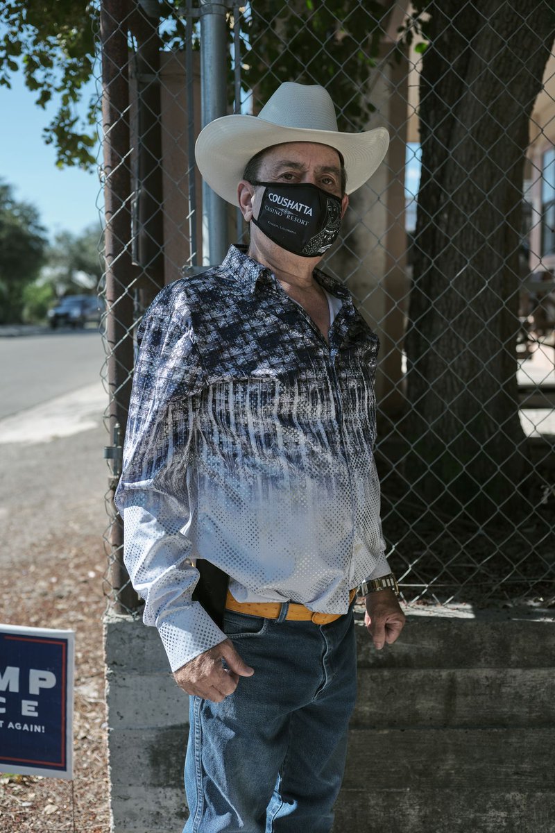 Some RGC voters said they knew Trump, but not Biden. Some were swayed by abortion. Others, in a region where law enforcement jobs are high paying, dislike anti-police movements. They hate the border wall, they said, but Trump didn't successfully build much in TX, so, so what?