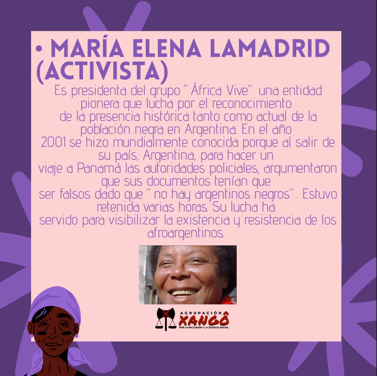 AFROXANGO's tweet photo. Conoce afros de la historia y actualidad argentina https://t.co/59pzYF1Aqu