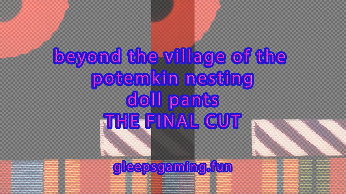 gl33ps's tweet photo. Hey #pantsheads, Pantscast - Beyond the Village of the Potemkin Nesting Doll Pants - The Final Cut is up NOW at https://t.co/AVDI5TXI2r! Come hear all about the sadness of Brian and other quests of folly, concluded. https://t.co/aENmBqJn5s