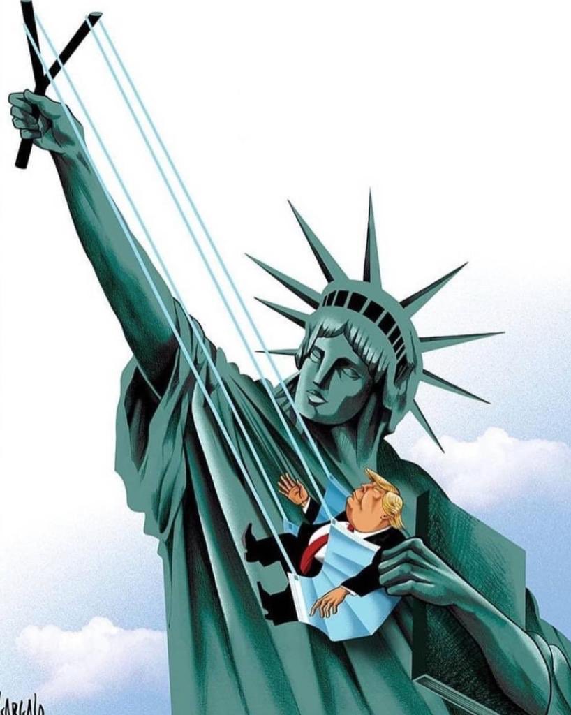 spatel3221's tweet photo. @realDonaldTrump lost everything not just election. #democracy #AmericaDecides https://t.co/coTOJRg6s5