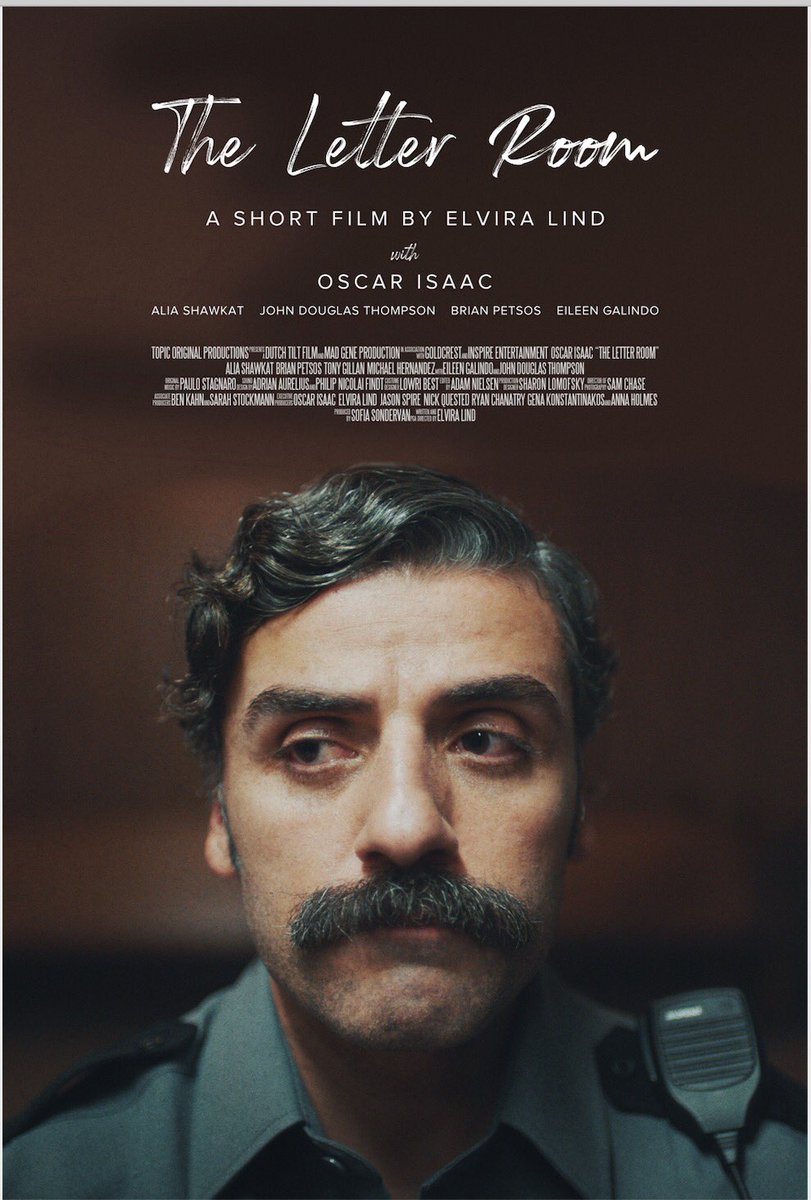 The Letter Room will be the opening night film at HollyShorts FF at 7pm PST 10/9 for 24 hours here: bitpixtv.com/orders/custome…
Tune in at 7pm PST tomorrow night for a Q&amp;A with Elvira Lind and Oscar Isaac here: youtube.com/watch?v=5UJFC0…
#HSFF2020 #Officialselections #HSFFsweet16