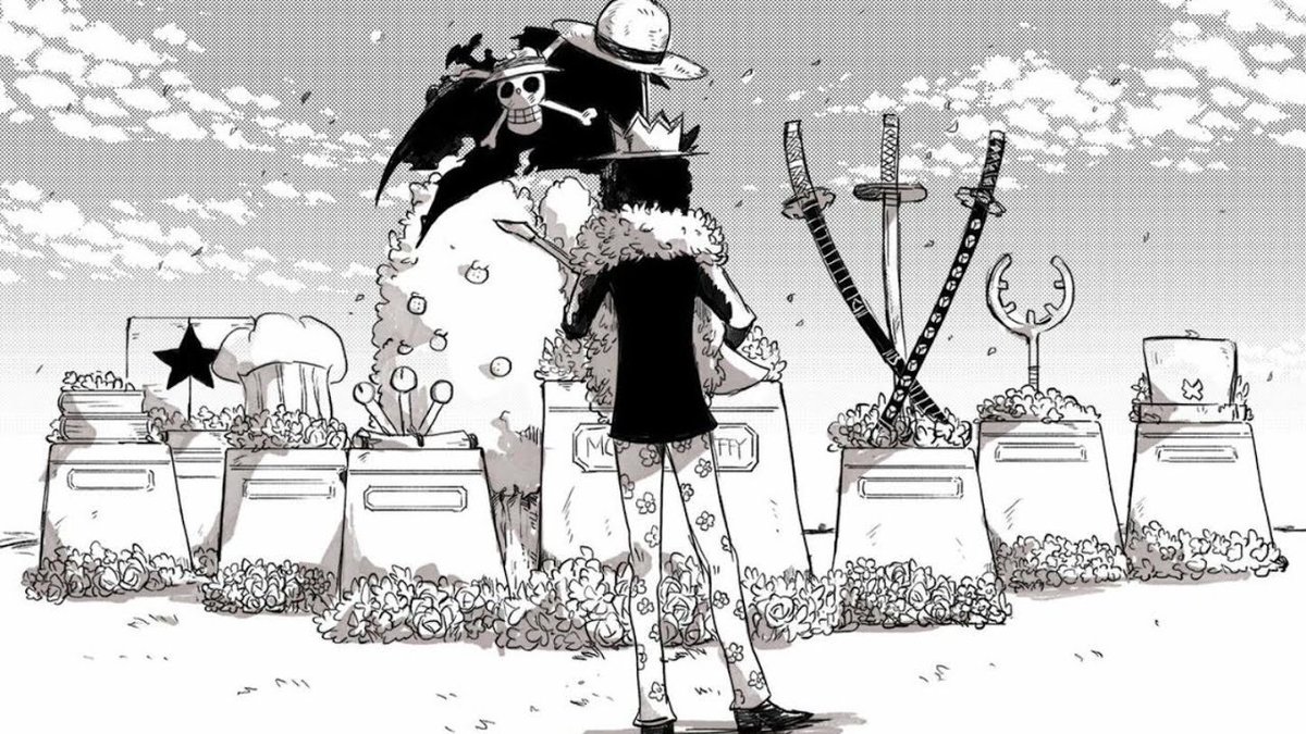 bitz_cube's tweet image. I would cry a lot if this happens at the end of one piece