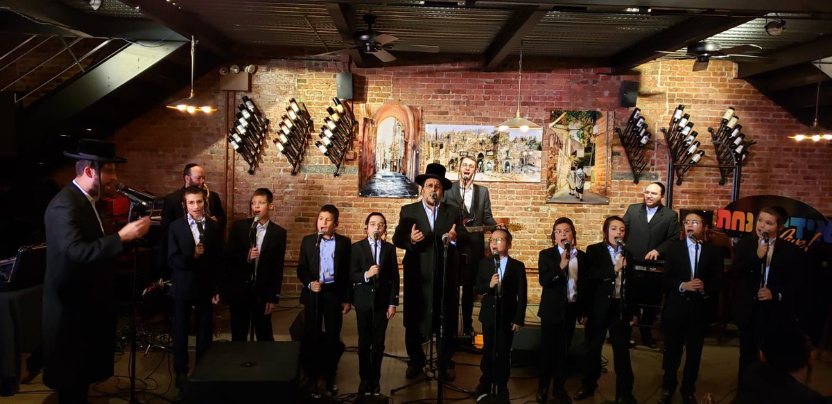 A spectacular night! What a beautiful Sheva Bruchos at the Bison &amp; Bourbon with <a href="/YiddishNachas/">Yiddish Nachas</a>, <a href="/LipaSchmeltzer/">Lipa Schmeltzer</a> and music by <a href="/asheromb/">prescentations1</a> &amp; Band.