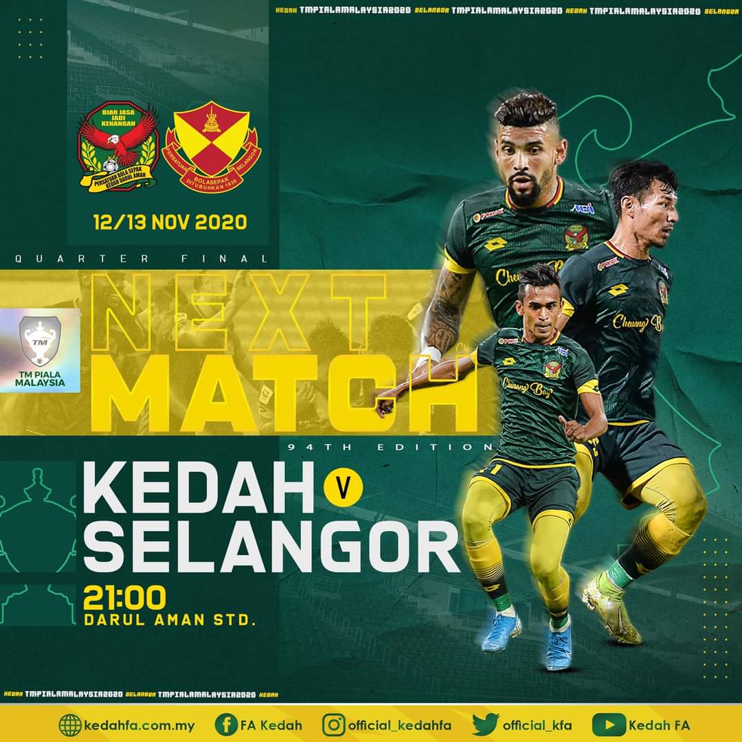 Kedah fa vs selangor