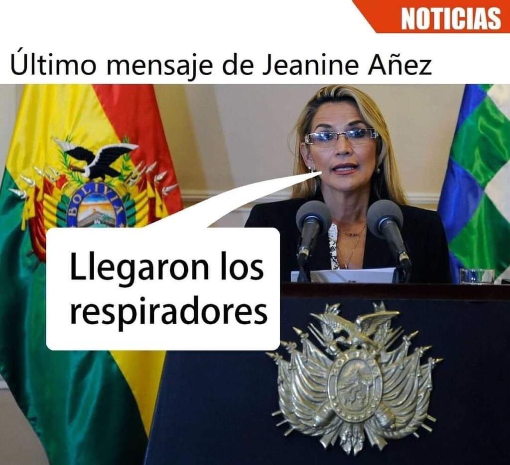 gustavoSCZ's tweet photo. @JeanineAnez https://t.co/9y2hUtdRM4