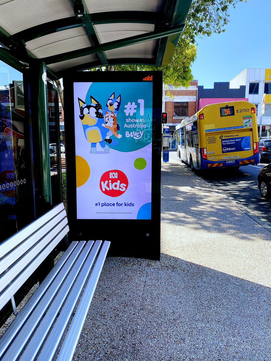 Bluey is the #1 show in Australia 📺 Thanks so much for watching and sharing the show on here 💙 🚌