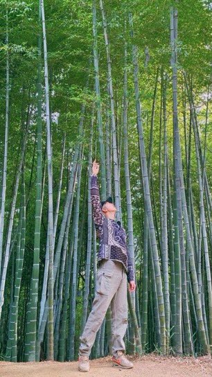 Today’s BONUS thread : Namjoon & his love for nature and plants .My nature baby 