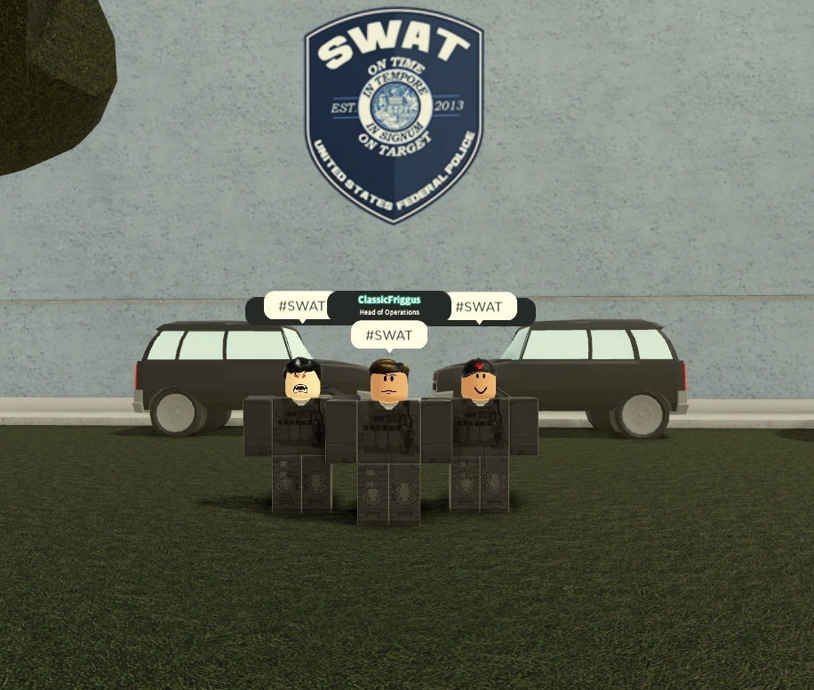 ClassicFriggus's tweet photo. On patrol in El Paso with my colleagues on SWAT.
HeisenbergDosen, AdamAlFayeed #BUSASWAT  #BUSAROBLOX https://t.co/5E4JBtbaZT