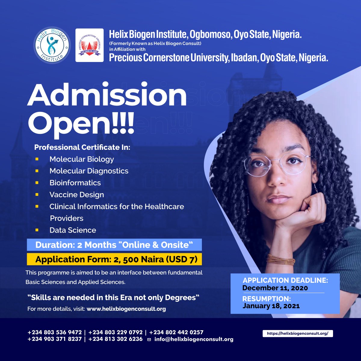 Helix Biogen Consult tweet media