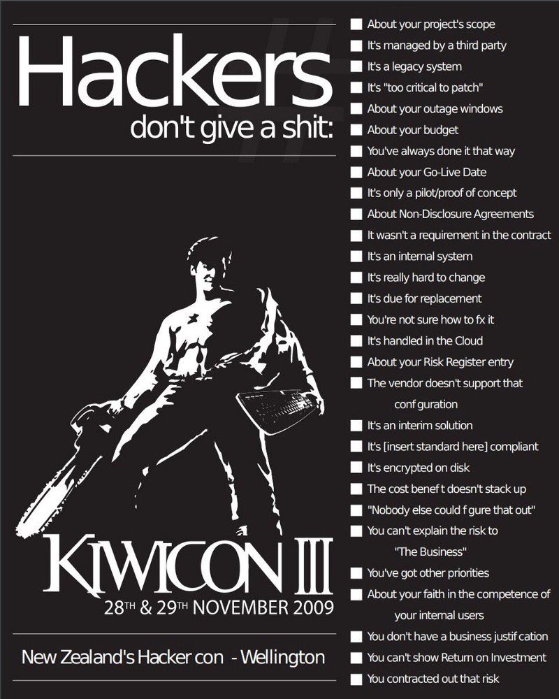 To me this is simply the best hacker conference poster ever!