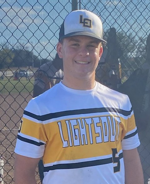 pgbacentex's tweet photo. PGBAcentex Fall State Tournament 16U Game Day MVP
Team: Lights Out Baseball 
Number: 5
Name: Griffin Lawler
Position: 1B / P
School: Reagan HS
Class: 2024
@lightsoutbaseb1
@lawler_griffin https://t.co/UEjagQcTll