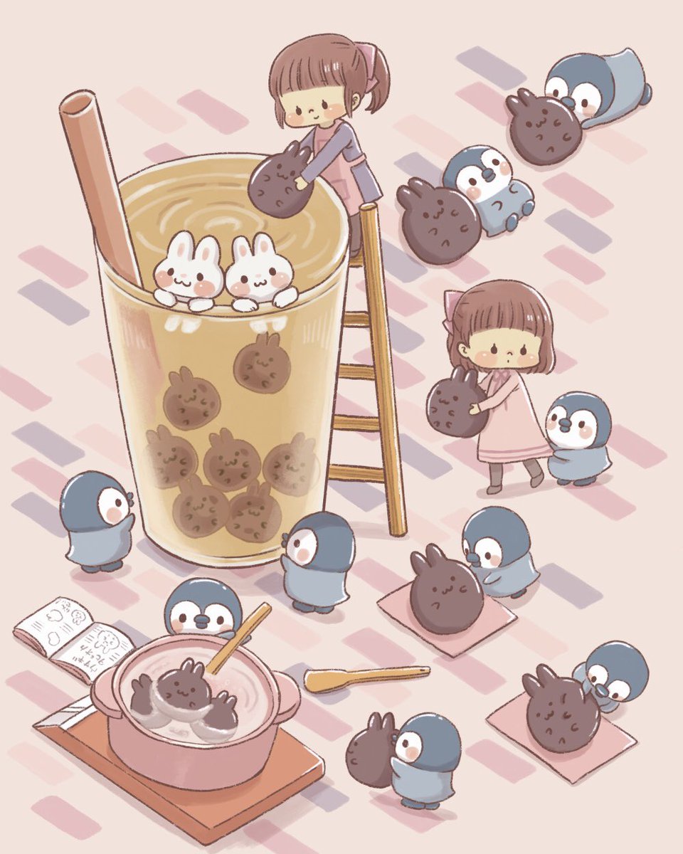 ふかみみ ご依頼受付中 Pa Twitter 今日は タピオカの日 ウサギタピオカミルクティーを作ろう イラスト 絵 ゆるいイラスト オリジナルイラスト 今日は何の日 11月9日 げつようび Procreate T Co Ngvywb8szm Twitter