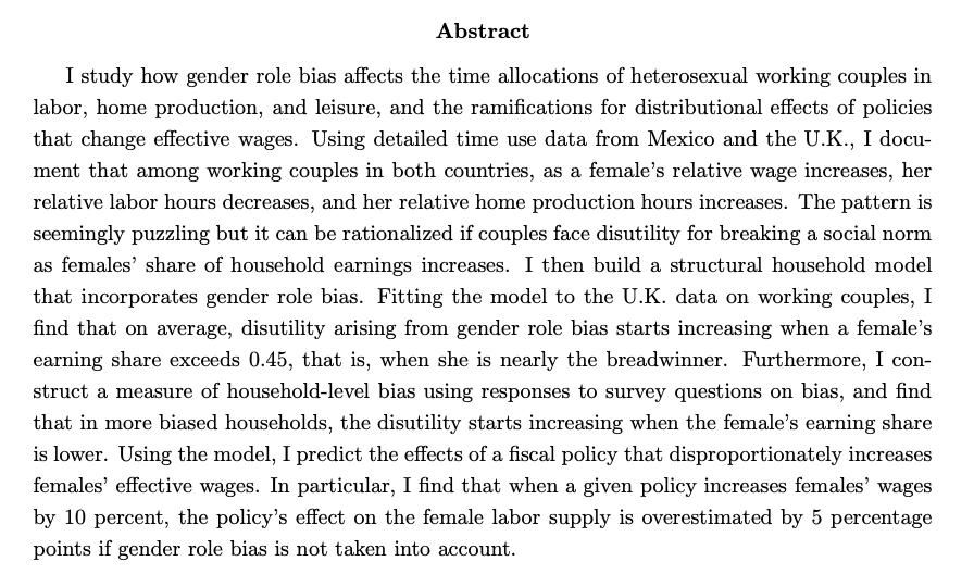 Gee Young OhJMP: "Allocating Time as a Couple: Effects of Relative Wages and Gender Role Bias"Website:  https://sites.google.com/view/geeyoungoh/