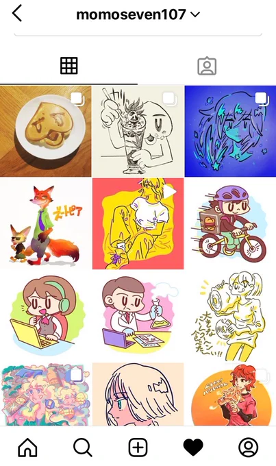 そういえばinstagramしています 今のところ日々の何かやdoodle系ですが一つだけ謎の生命体を生み出しているゴリゴリにキッショイ奴もあります https://t.co/pfQoEpG7wY 