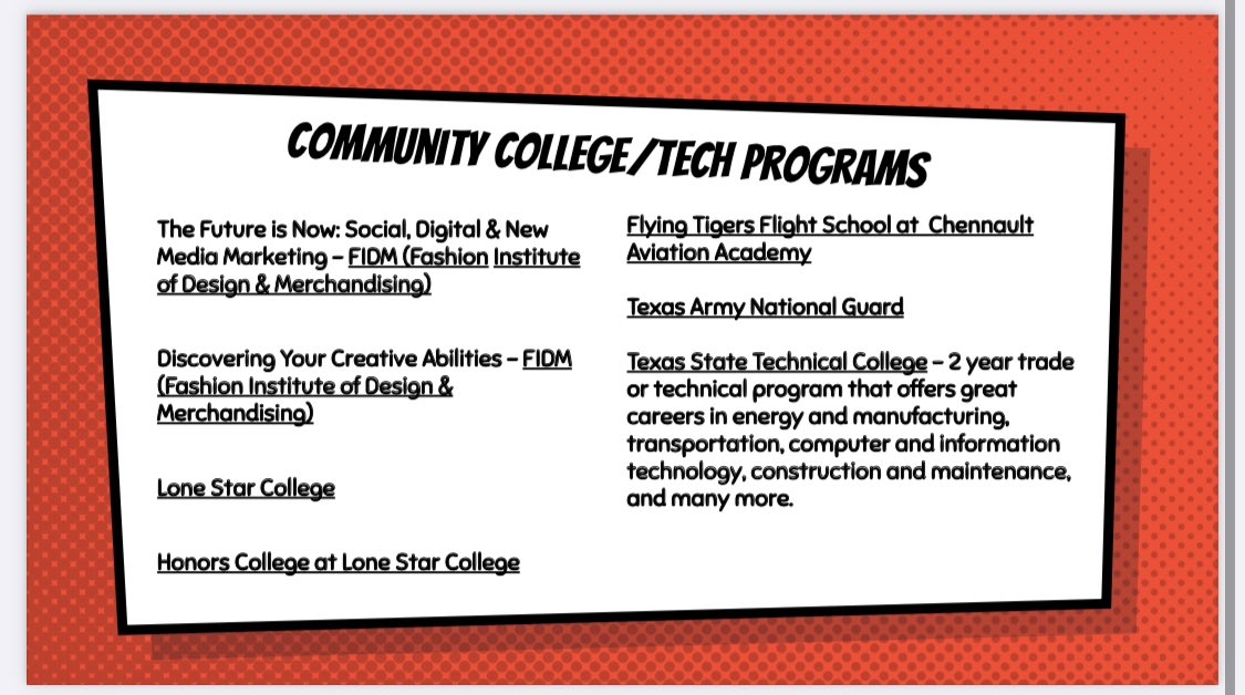 TMHSCCC's tweet photo. Virtual College Knowledge Night - now open to all grade levels! Join us to get ahead on your college knowledge! Sessions will be presented by college reps. Click on the link for full details and to RSVP. https://t.co/3KI0U7Y19w https://t.co/XhO4lFlHJZ