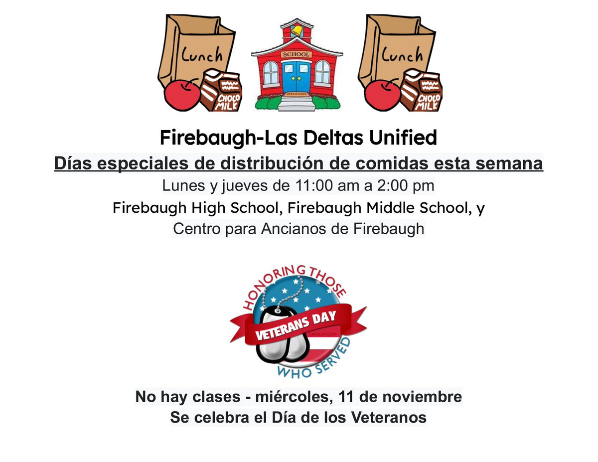 millsinter's tweet image. Mills Hawks - we have a special meal distribution schedule this week and we do not have school on Wednesday as we Observe Veteran's Day.  A big thank you to all of our Veterans. #fldusd #millsinter #supfreitas