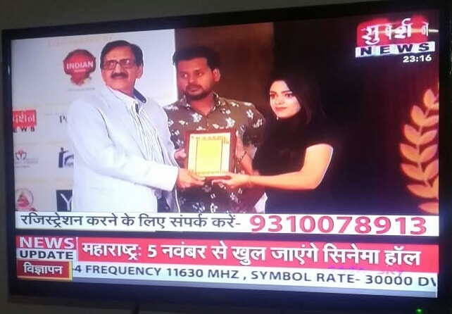 Jyoti55613596's tweet photo. #Skytouch_Miss_Mrs_Queen_Of_India_2020 #Season_3 
#Third_Episode on Air 
#Channel_Partner 
#sudershan_News
#Thanks to all 
#Show_Director #Jyoti_Yadav 
#Skytouch https://t.co/zrI0VLG1Ye