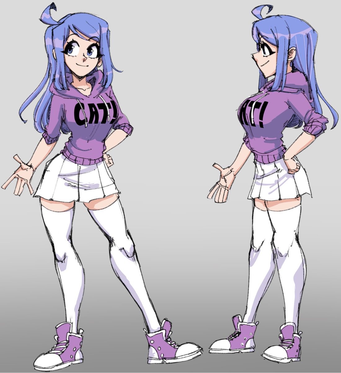 「Trying to do some quick reference sheets」Ross Eliotのイラスト