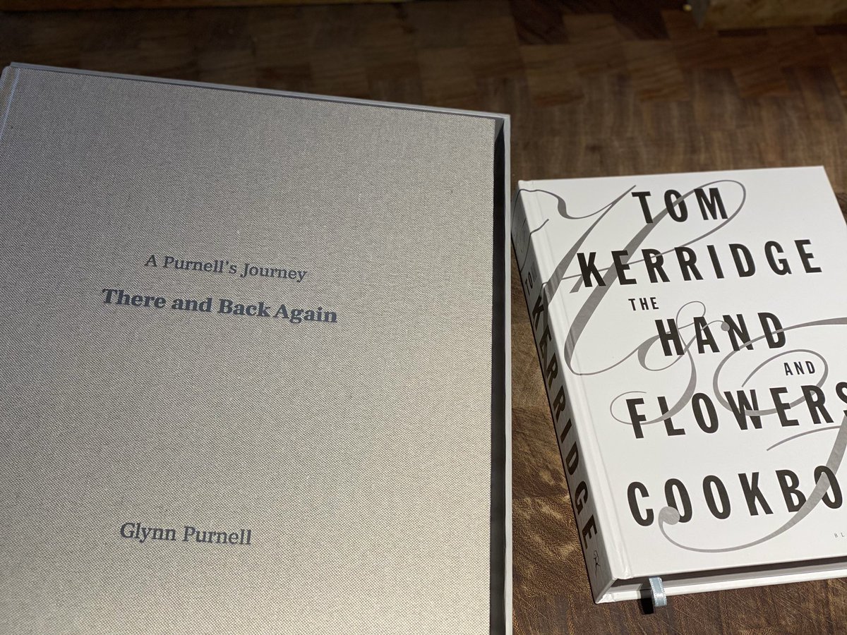 jamesmartinchef's tweet image. Wow, just got back from work to a great couple of gifts from two top fellas. @ChefTomKerridge and @yummy_brummie have new books out and even the boxes are fancy!  Feeling old ha ha 😂...thanks lads! P.S guess where this one’s going Tom