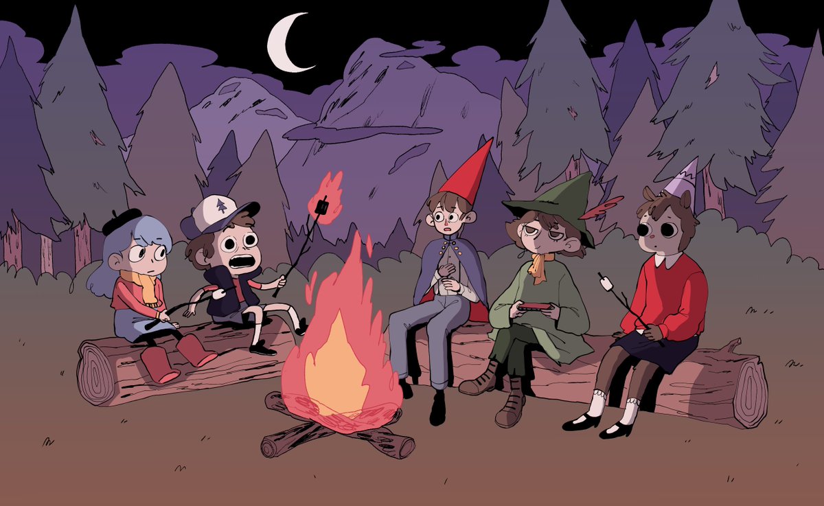 cozy november nights 🍁🍂 <a href="/thatlukeperson/">Luke Pearson</a> <a href="/juliapott/">Julia Pott</a> <a href="/Patrick_McHale/">Patrick McHale</a> <a href="/_AlexHirsch/">Alex Hirsch</a>