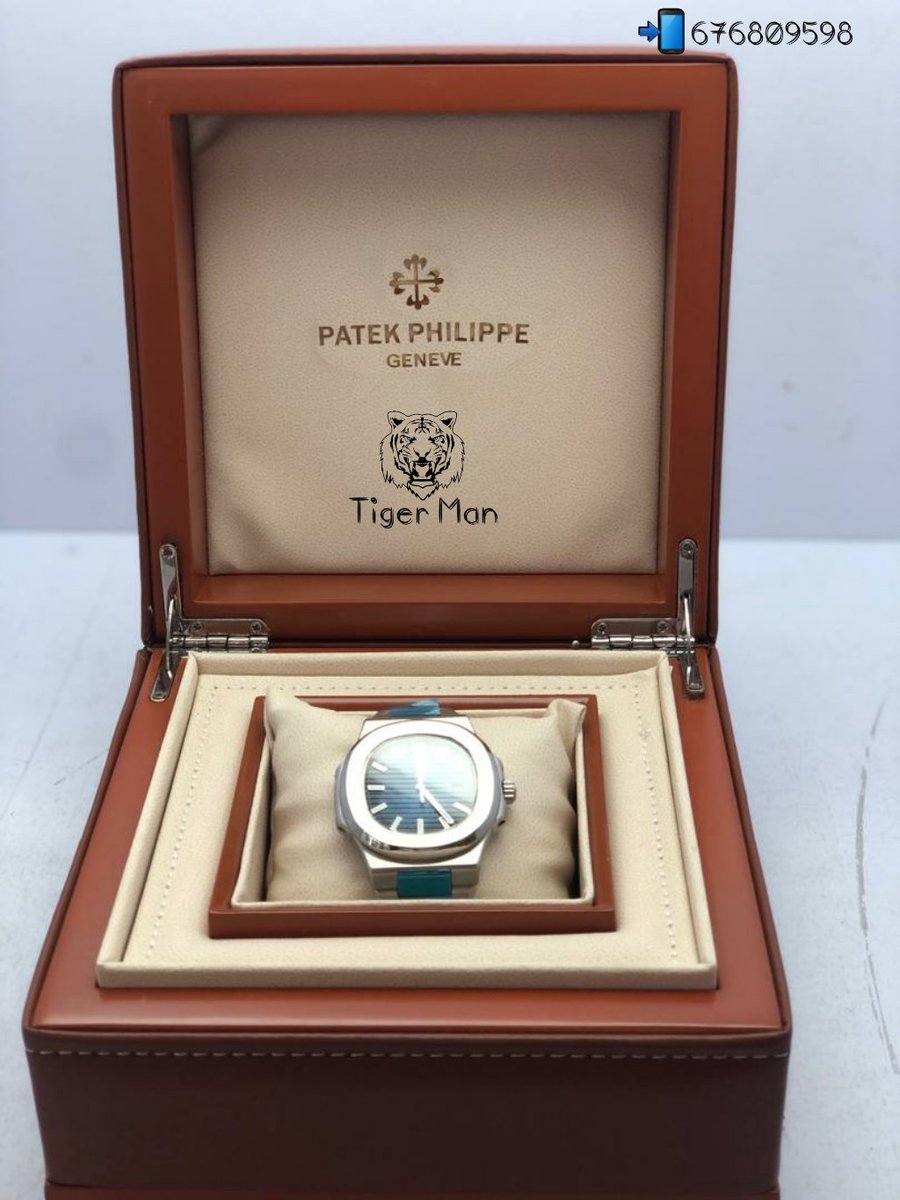 Tiger_Men237's tweet photo. #New
Montre Patek Philippe

Alliage en Tungstène
Aiguillage en acier inoxydable
Certificat d'Authenticité Inclu

Prix Inbox https://t.co/PINB9cXFlG