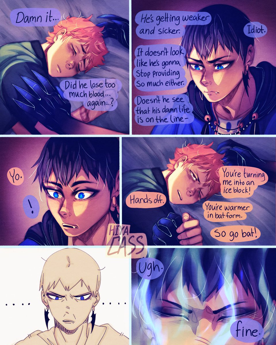 [HQ] Vampire Kageyama AU? Worry 