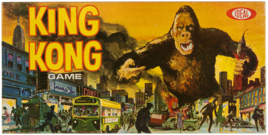 HakesAuctions's tweet photo. SOLD FOR $805! We ❤️ #giantmonsters here at @HakesAuctions, especially #KingKong. We're looking for #monster #collectibles for our next #auction, like this #scarce 1963 #Ideal #boardgame! Contact us today to sell yours! 🦍🌃
#boardgames #games #kaiju #KingKongFans #MonsterFans https://t.co/vS7cgwRp9U