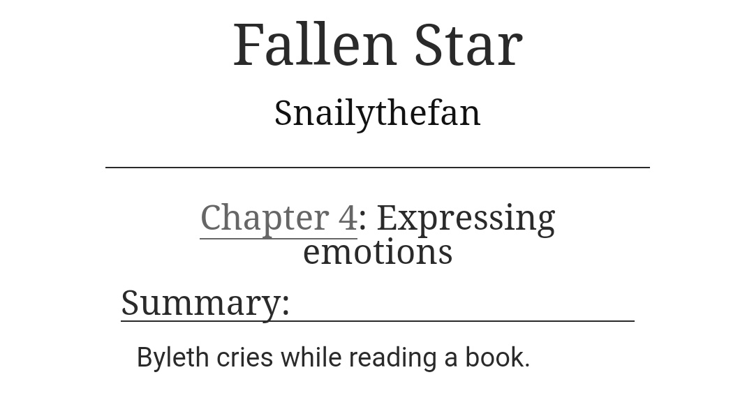 swatchlings's tweet image. Day 4 of #nonbinarybylethweek !!!💕

archiveofourown.org/works/27409855… 

Another long-ish chapter, feat. Gloomy Shadow Man