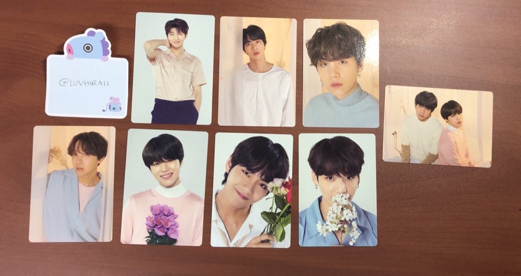 LUVHIRAII's tweet photo. [WTS/WANT TO SELL] 

Love Yourself/LY Tour Official Photocards

want: $5 each + $1 stamped shipping 

USA/Possibly CA Only ! 

dm for more details and proofs ! 

@BTStrading_USA @BTS__TRADING @kpoptradeusa @photocard_kpop @kpopthriftshop @btstradingpc @pctradeusa https://t.co/ibKhlnWuJo