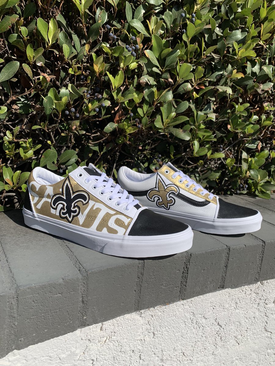 schmidtink's tweet photo. SAINTS  old skools 
Who's your favorite team? 

By Schmidt Ink https://t.co/AP41qpKyKj