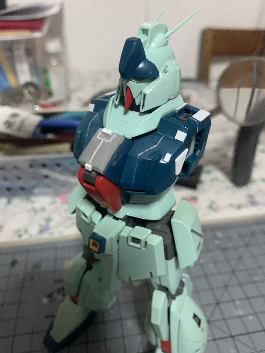 DennisYeeart's tweet image. Make a redesign body cockpit re-gz mark line panel design #gundam #gunpla #regz #mastergradegundam #mastergrade #panelline #hobbyjapan #plamo #plamodel #redesign #gunplabuilder #wip #mrhobby #ガンダム #ガンプラ #高達 #dennisyee