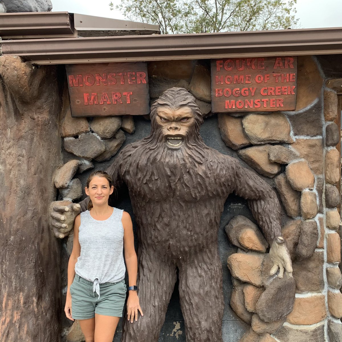 marcyzoe's tweet photo. We found the creature at the Monster Mart! #BoggyCreekMonster #MonsterMart #MST3k #BoggyCreekII https://t.co/3GY4ioV5LP