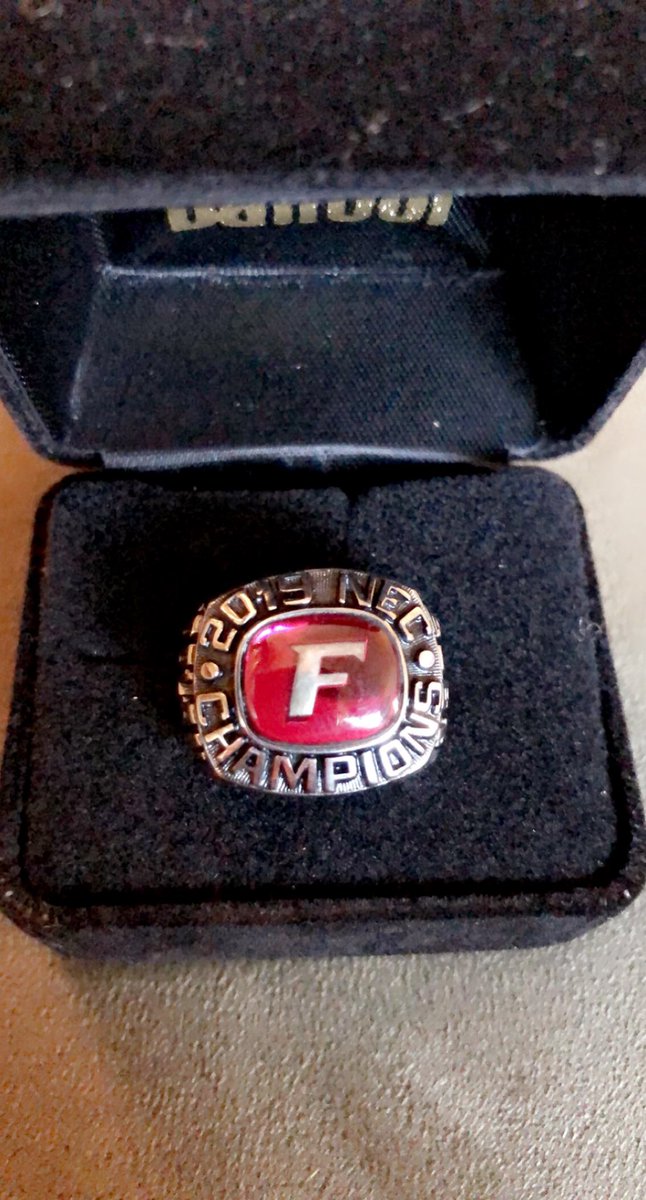 Stags_FH's tweet photo. What would have been Championship Sunday was the perfect time to open up our ring boxes from the 2020 season. Special thanks to @jj.duke21 for being our Zoom Master of Ceremonies and the rest of our support staff who played an important role in our 19-3 season. https://t.co/WWFm1ZauuU