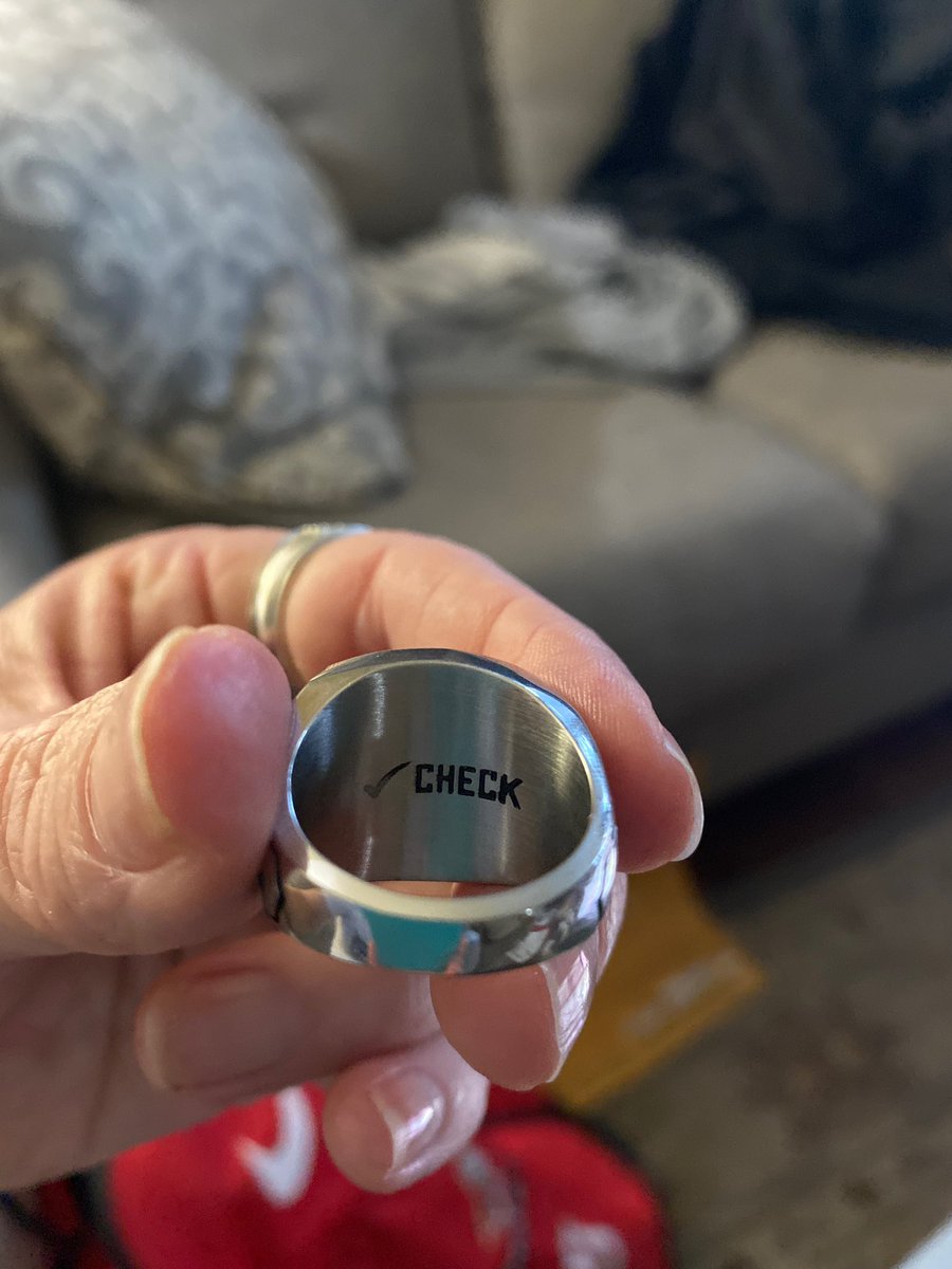 Stags_FH's tweet photo. What would have been Championship Sunday was the perfect time to open up our ring boxes from the 2020 season. Special thanks to @jj.duke21 for being our Zoom Master of Ceremonies and the rest of our support staff who played an important role in our 19-3 season. https://t.co/WWFm1ZauuU
