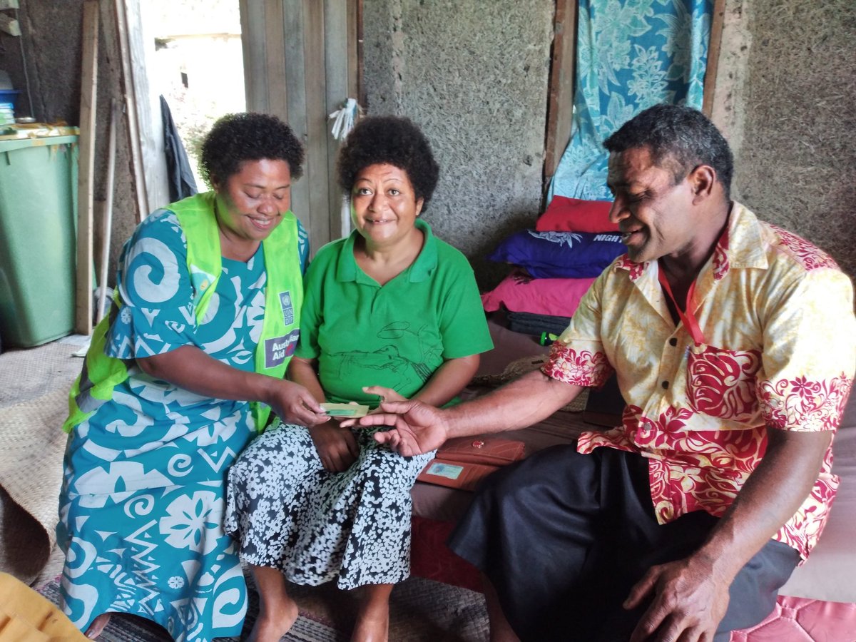 UNDP_Pacific's tweet photo. TCHarold recovery Cash Voucher Assistance in Southern Lau
🔸️12 Villages
🔸️3️⃣ 🏝 Matuku, Vatoa, Ono-i-Lau
🔸️Househols 3️⃣1️⃣4️⃣
🔸️Total popn 1️⃣1️⃣4️⃣1️⃣
🔸️Persons with a disability 2️⃣8️⃣
Completed during the @UN_Pasifika @FijianGovt joint mission. #RESPAC #DisasterResilience https://t.co/qHMcLcMp5E