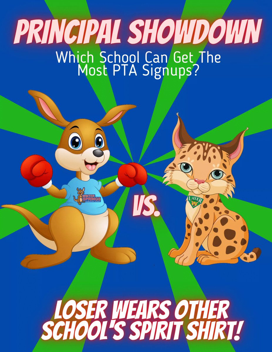 WinterSpringsEl's tweet photo. It's a Principal Showdown Time, are you able to help WSES Principal, Mrs. Barone win?  Go to https://t.co/f9b7jBDQE9, create an account, choose shop and purchase a $5 membership. Every membership counts! Anyone can join. https://t.co/ToAhUvvPXo