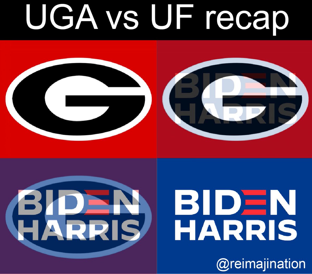 reiMAJination's tweet photo. @gatorsfb @ugafootballnation Just in case y’all forgot!!! Go Gators!!!!!! #memes #meme #footballmemes #funny #ncaa #football #florida #georgia #elections #vote #gogators #gatornation https://t.co/BDJ7Y11nB1