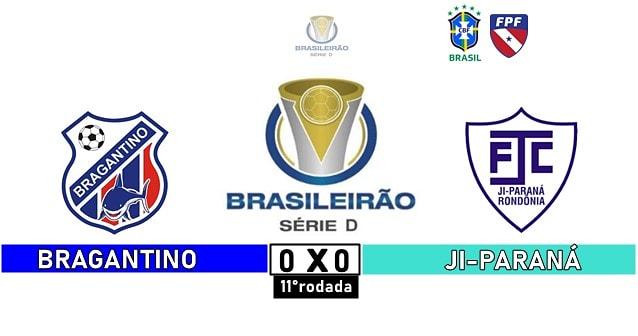 FPFPARA's tweet photo. 🚩CAMPEONATO BRASILEIRO SÉRIE D 2020
🗓️ 11° RODADA
🏟 DIOGÃO
⏱️15H00
@BragantinoCP 0x0 @JiParanaFC
#SerieD
#FPFTV
#FutebolParaense https://t.co/4lDJKHHA2a
