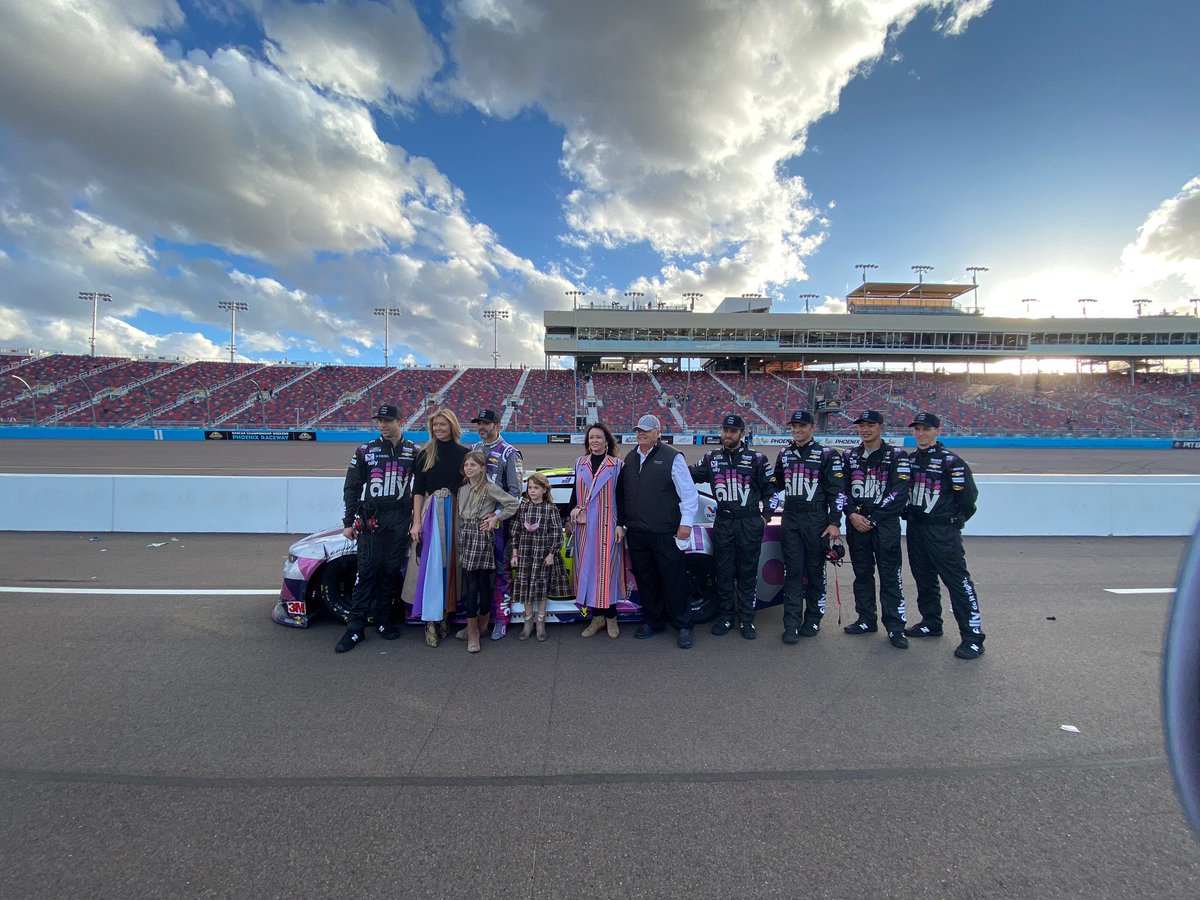 allyracing's tweet image. It takes a village. #OneFinalTime