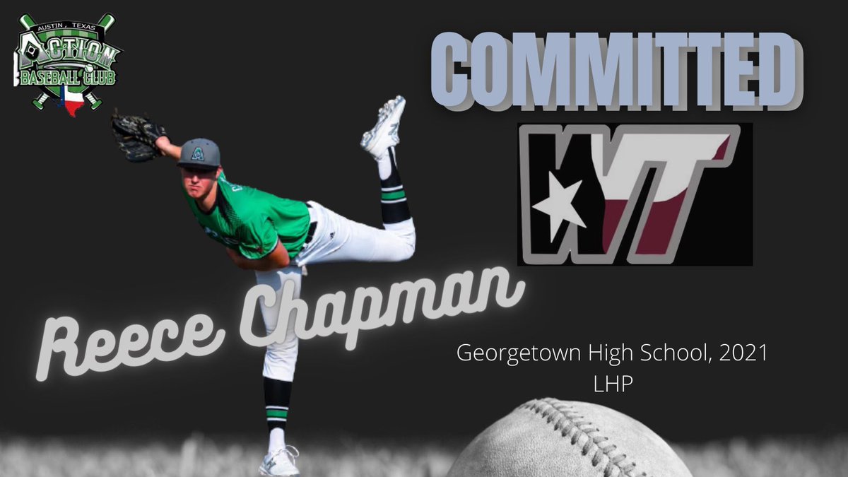 ActionBaseball's tweet photo. Congratulations to @ChapmanReese on his commitment to continue playing baseball and studying at @WTAMUBaseball. #Committed https://t.co/eyjUo81oh3