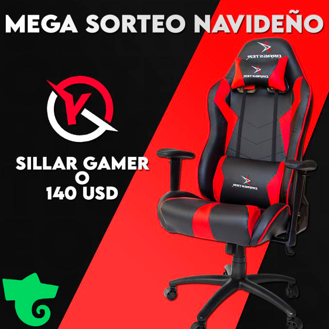 KitaiPlays's tweet photo. Les traigo un sorteo navideño donde podras ganar una silla gamer o 140$(Paypal O Cash) Simplemente tienen que el video de youtube donde explico todo y en la descripcion del canal esta el link para participar! https://t.co/61zmMS3QEJ 
https://t.co/FDQAAHG9sV @trovolive
  #trovo500 https://t.co/BbZ11BqhAH
