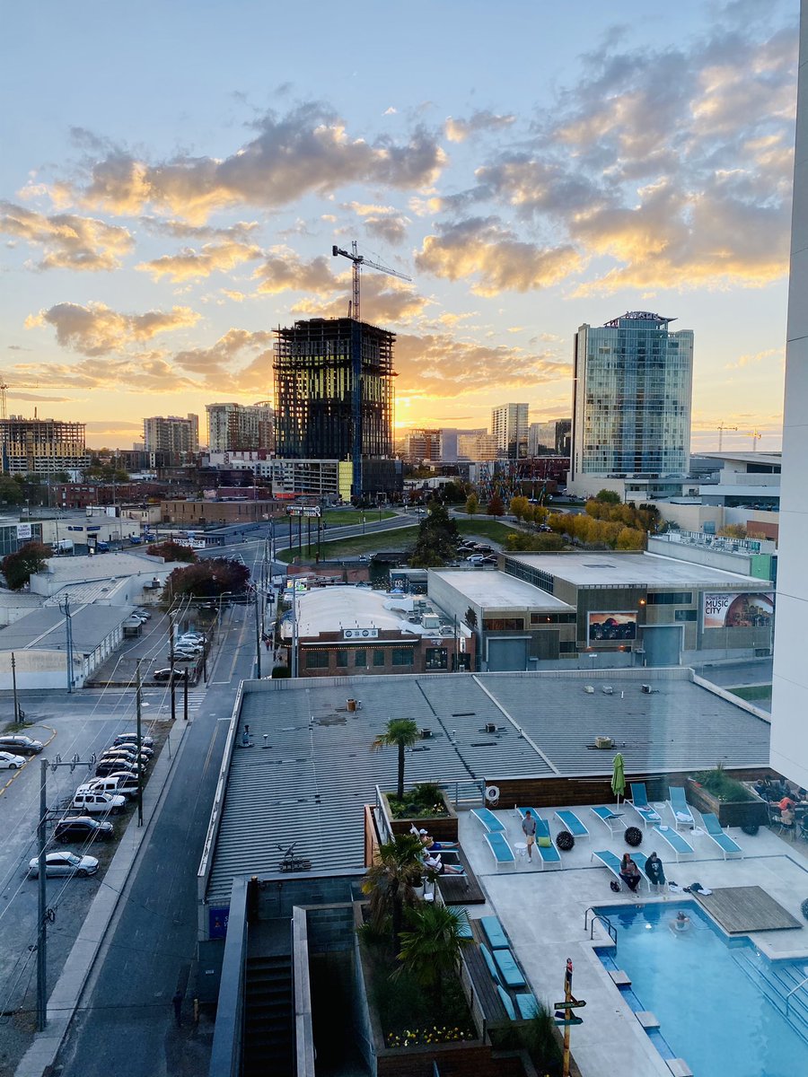 Our view at <a href="/marghotelnash/">Margaritaville Hotel Nashville</a>  for the week 😍  awesomeness 🤪